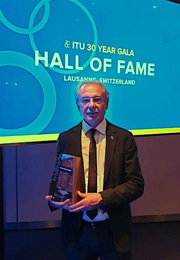 sergio migliorini ITU award 2019
